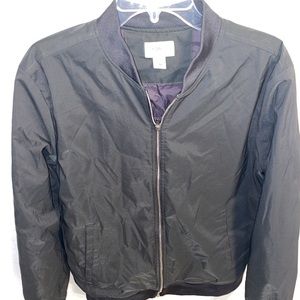 Hyden Yoo Jacket Men Medium Black Zip Front Long Sleeve Windbreaker Med M